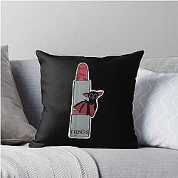Safiya Nygaard Giant Lipstick Throw Pillow
