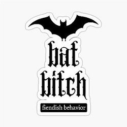 Bat Bitch Safiya Nygaard Sticker