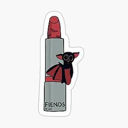 Safiya Nygaard Giant Lipstick Sticker