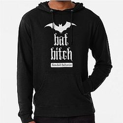 Bat Woman Safiya Nygaard Lightweight Hoodie
