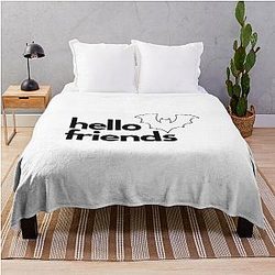 Safiya Nygaard Bat Design Throw Blanket