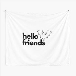 Safiya Nygaard bat design tapestry