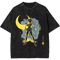 Silhouette PTTT2004 Washed  Sailor Moon T-Shirts
