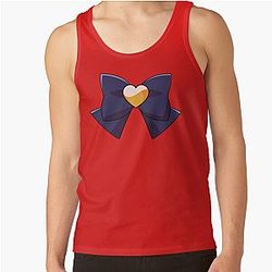 Sailor Moon Tank Tops - Super Sailor Venus Bow Tank Top RB2008
