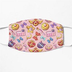 Sailor Moon Face Masks - Sailor Moon Pattern - Pink Version Flat Mask RB2008