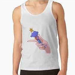 Sailor Moon Tank Tops - Sailor Pluto Lip Rod Sailor Moon Tank Top RB2008
