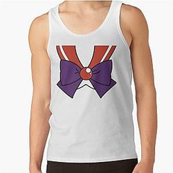 Sailor Moon Tank Tops - Sailor Moon Sailor Mars Tank Top RB2008