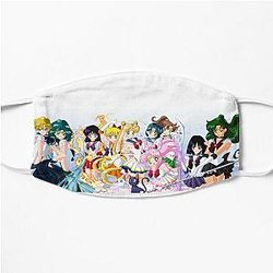Sailor Moon Face Masks - Sailor Moon Group Flat Mask RB2008