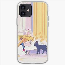 Sailor Moon Cases - Sailor Moon cover art  iPhone Soft Case RB2008
