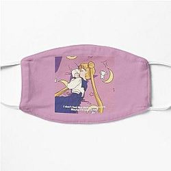 Sailor Moon Face Masks - Maybe I'll Take A Nap Sailor Moon Print  Flat Mask RB2008