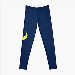 Sailor Moon Leggings - Sailor Moon Symbol | Dark Blue BG Leggings RB2008