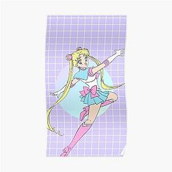 Sailor Moon Posters - Sailor Moon Aesthetic  Poster RB2008