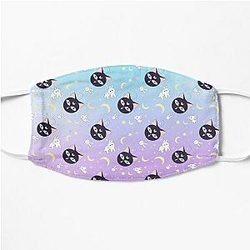 Sailor Moon Face Masks - Sailor Moon Luna P Pattern Flat Mask RB2008