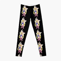 Sailor Moon Leggings - Sailor Moon and Wand Magic  Leggings RB2008