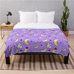 Sailor Moon Blanket - Usagi's blanket from Sailor Moon Anime Throw Blanket RB2008