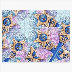 Sailor Moon Puzzles - Floral Sailor Mercury Wand Jigsaw Puzzle RB2008