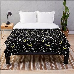 Sailor Moon Blanket - Sailor Moon Pattern Throw Blanket RB2008
