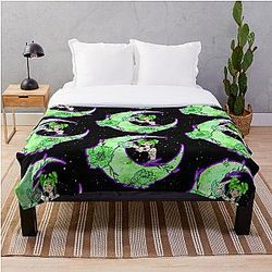 Sailor Moon Blanket - Sailor Moon witches 5 tellu Moon  Throw Blanket RB2008