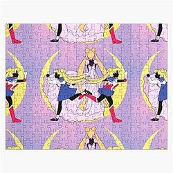 Sailor Moon Puzzles - Sailor Moon and princess serenity Jigsaw Puzzle RB2008