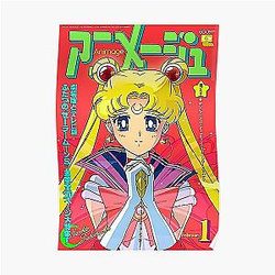 Sailor Moon Posters - Sailor Moon Magazine Art Poster RB2008