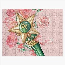 Sailor Moon Puzzles - Floral Sailor Jupiter Wand Jigsaw Puzzle RB2008