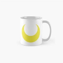 Sailor Moon Mugs - Sailor Moon Symbol | White BG Classic Mug RB2008
