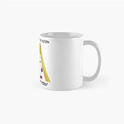 Sailor Moon Mugs - Sailor Moon punish in the name of the Moon Classic Mug RB2008