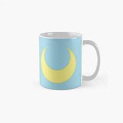 Sailor Moon Mugs - Sailor Moon Symbol | Blue BG Classic Mug RB2008