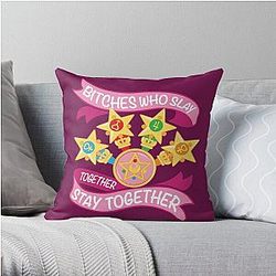 Sailor Moon Pillows - Slay Together, Stay Together - Sailor Scouts Throw Pillow RB2008