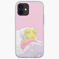 Sailor Moon Cases - Sailor Moon Play Game Usagi's Bed Comforter iPhone Soft Case RB2008