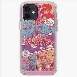 Sailor Moon Cases - Sailor Moon comic strip iPhone Soft Case RB2008