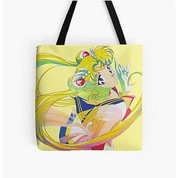 Sailor Moon Bags - Super Sailor Moon All Over Print Tote Bag RB2008