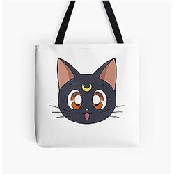 Sailor Moon Bags - Luna Sailor Moon All Over Print Tote Bag RB2008