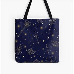 Sailor Moon Bags - Sailor Moon Constellation All Over Print Tote Bag RB2008