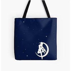 Sailor Moon Bags - Sailor Moon Night All Over Print Tote Bag RB2008