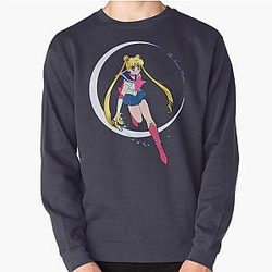 Sailor Moon Sweatshirts - Sailor Moon V2 Pullover Sweatshirt RB2008
