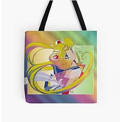 Sailor Moon Bags - Super Sailor Moon All Over Print Tote Bag RB2008
