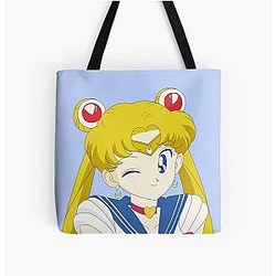 Sailor Moon Bags - Sailor Moon All Over Print Tote Bag RB2008