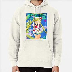 Sailor Moon Hoodies - Super Sailor Moon Magazine Pullover Hoodie RB2008