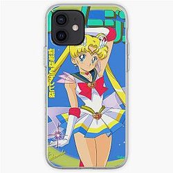 Sailor Moon Cases - Super Sailor Moon Magazine iPhone Soft Case RB2008
