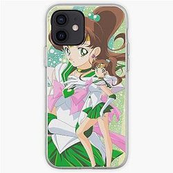 Sailor Moon Cases - Sailor Jupiter  iPhone Soft Case RB2008