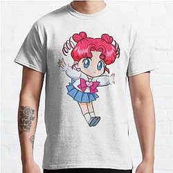 Sailor Moon T-Shirts - Chibi Chibi (Sailor Moon Sailor Stars) Classic T-Shirt RB2008