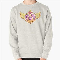 Sailor Moon Sweatshirts - Sailor Moon Heart Brooch Pullover Sweatshirt RB2008