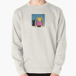 Sailor Moon Sweatshirts - Sailor Moon and Luna Window Pullover Sweatshirt RB2008