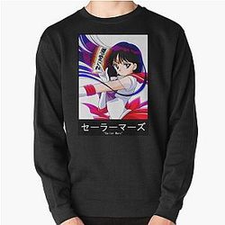 Sailor Moon Sweatshirts - Sailor Mars (Sailor Moon) Pullover Sweatshirt RB2008