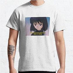 Sailor Moon T-Shirts - Hotaru Tomoe Sailor Saturn Classic T-Shirt RB2008
