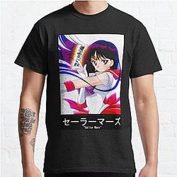 Sailor Moon T-Shirts - Sailor Mars (Sailor Moon) Classic T-Shirt RB2008