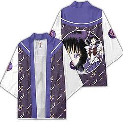 Sailor Moon Kimono - Sailor Saturn Kimono Custom Clothes GOT1308