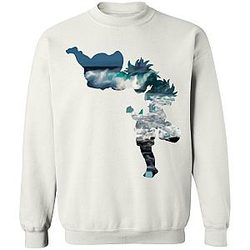 Ghibli Studio Sweatshirts - Ponyo and Sasuke Pullover Sweatshirt