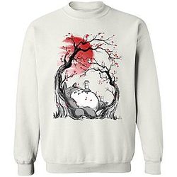 Ghibli Studio Sweatshirts - Totoro Dreaming Pullover Sweatshirt